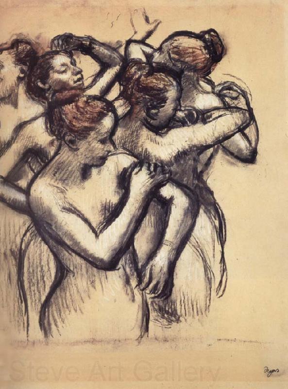 Edgar Degas Dancers,nude Study France oil painting art